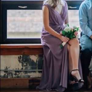 David’s bridal bridesmaid dress